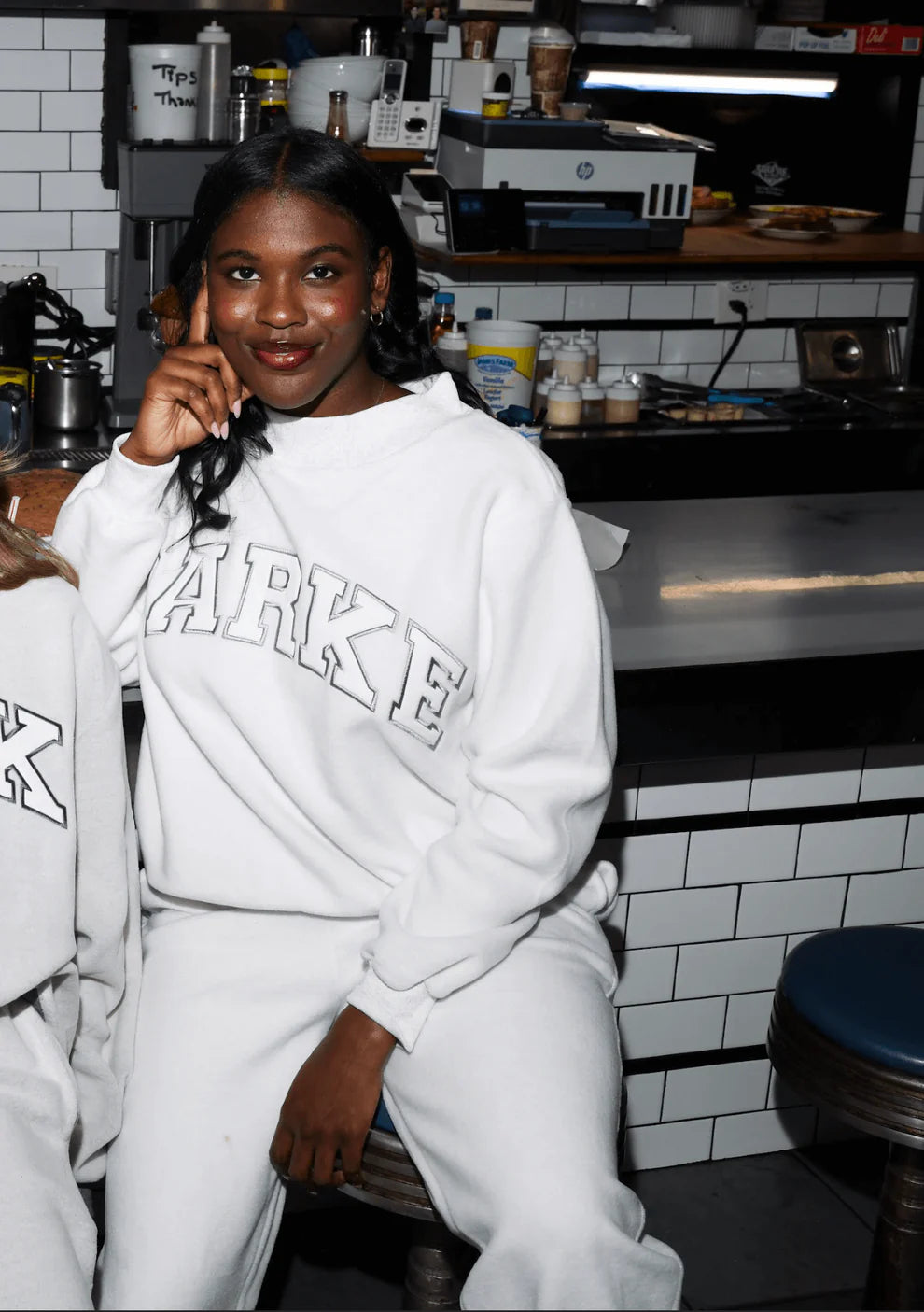 Varsity Mockneck - Inside Out Grey