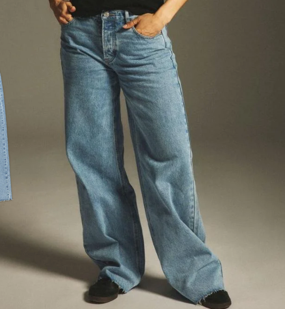 PARKE | Low Rise Baggy Jean - Vintage Wash
