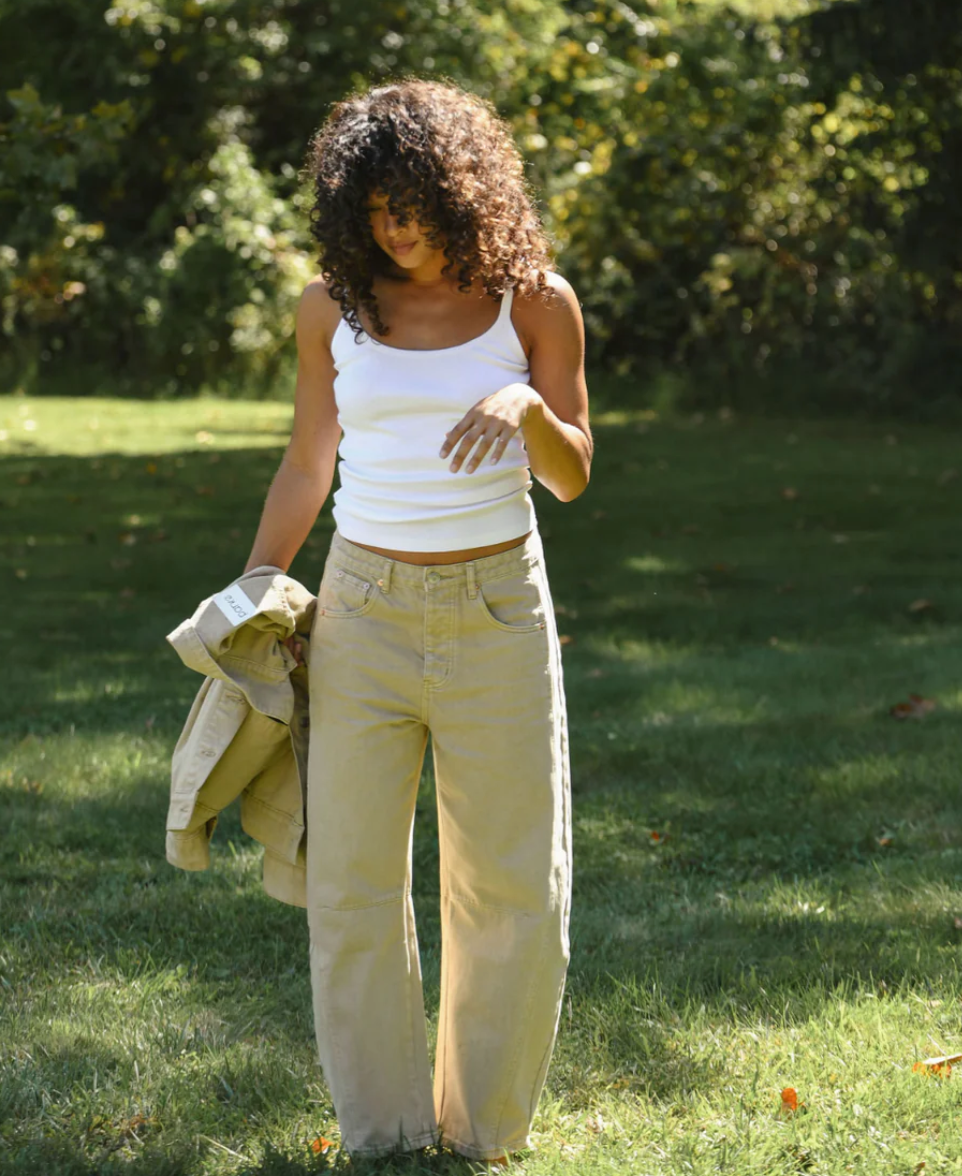 PARKE | Horseshoe Jean - Camel