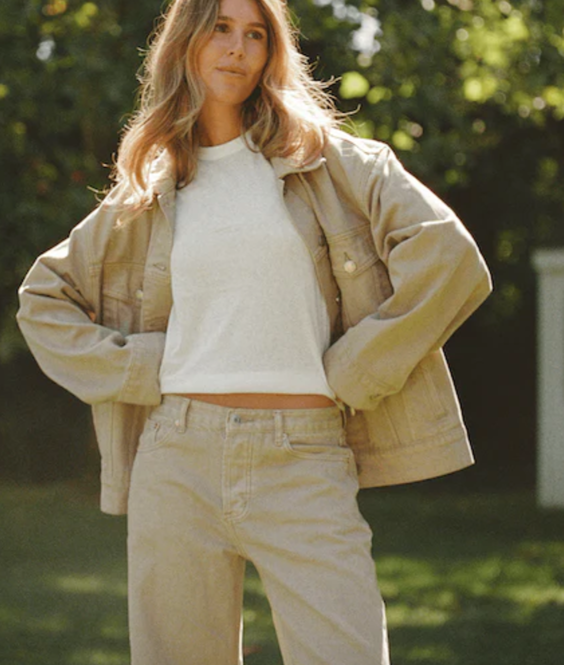 PARKE | Denim Jacket - Camel