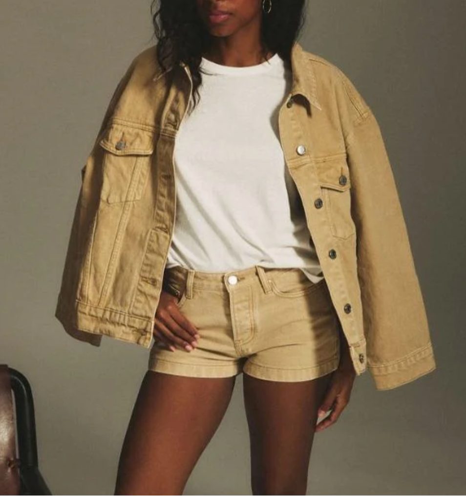 PARKE | Denim Jacket - Camel