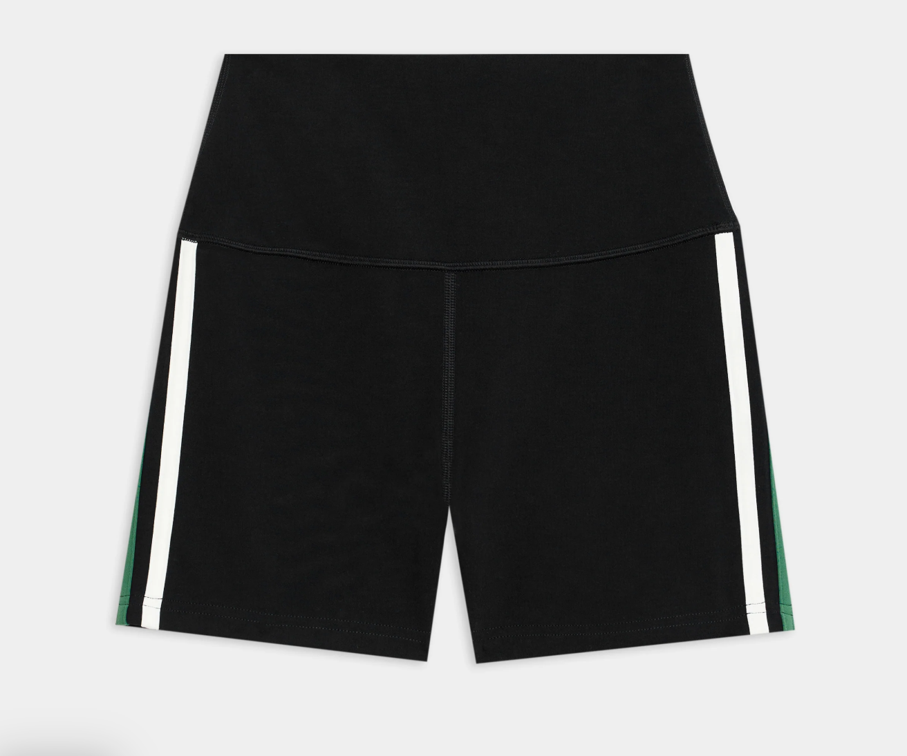Ella Airweight High Waist Short 3.5" - Black/Arugula