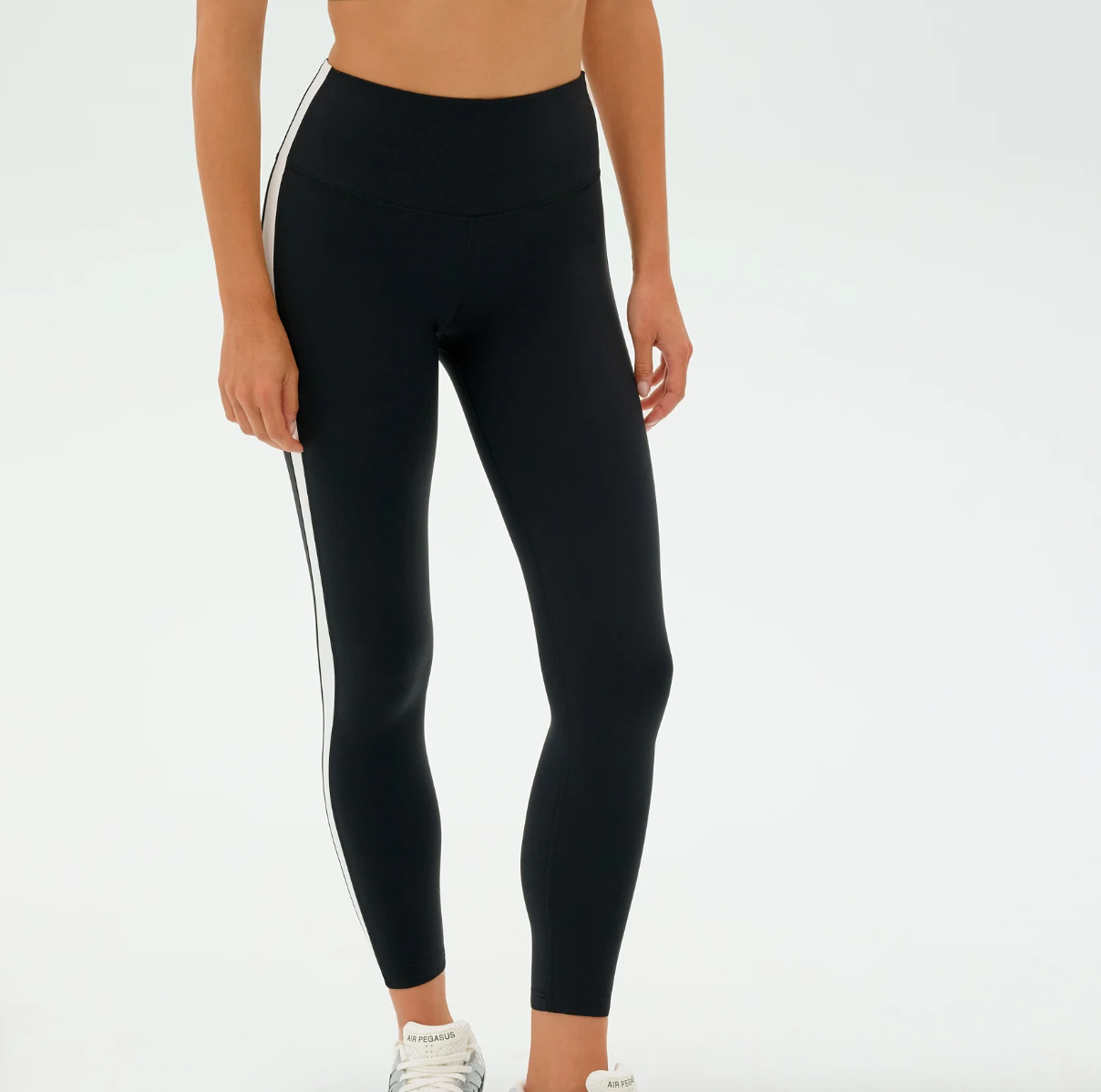 Clare High Waist Rigor 7/8 - Black/White