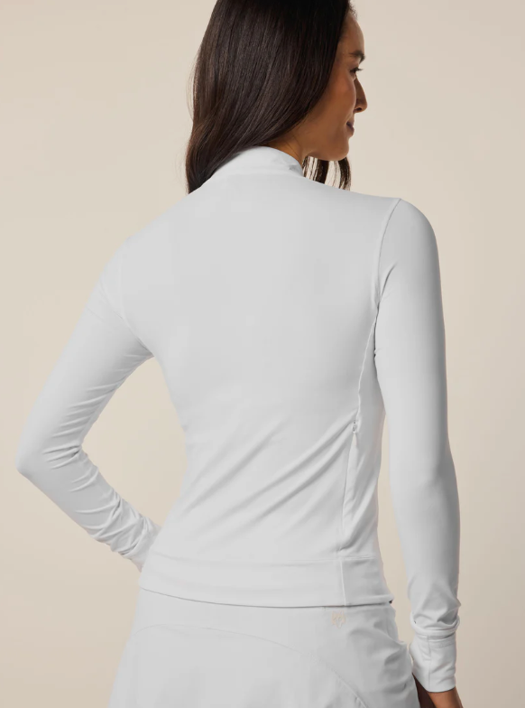 Halley Long Sleeve Quarter-Zip - Arctic