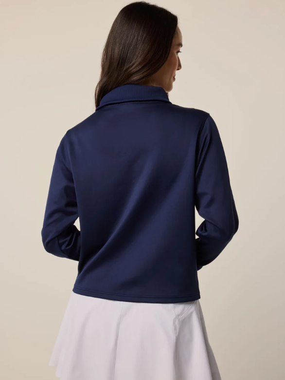 Wren Quarter-Zip Sweatshirt - Maltese Blue