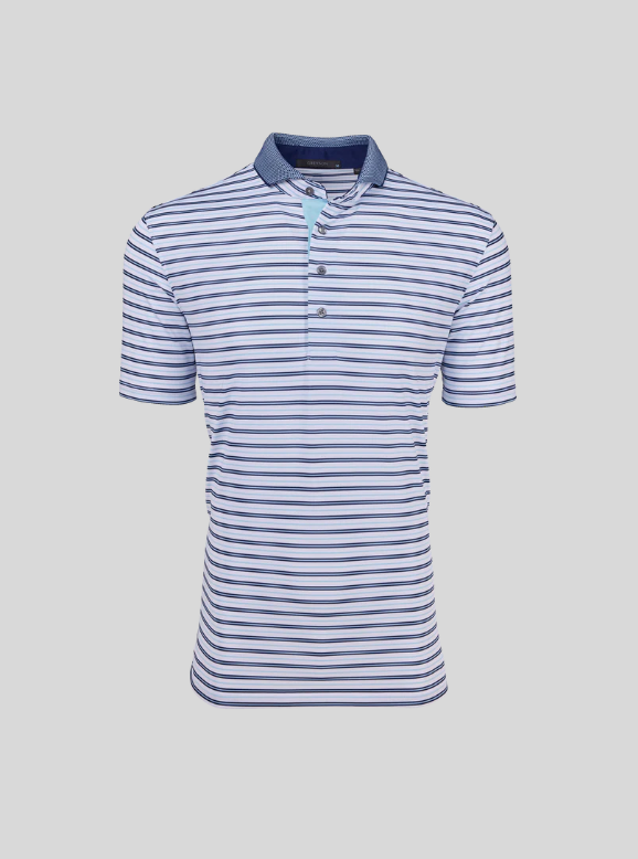 Moab Polo - Arctic/Maltese Blue