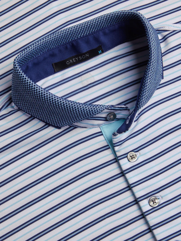 Moab Polo - Arctic/Maltese Blue