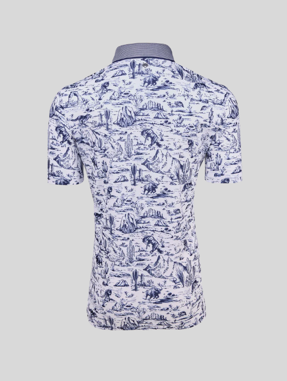 Utah Toile Polo - Arctic