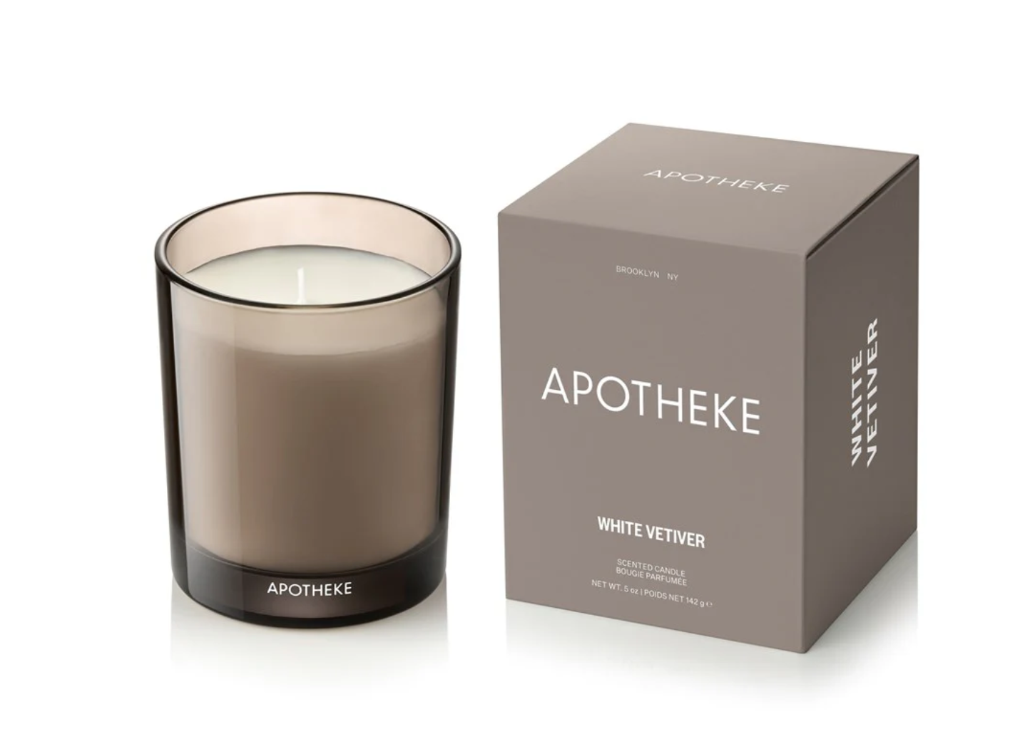 Petite Candle - White Vetiver