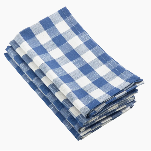 Gingham Dinner Napkin - 4 Pack