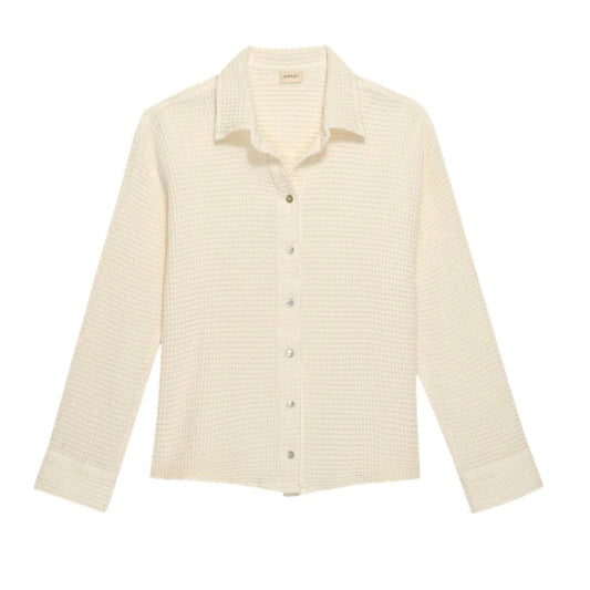 Waffle Button Down